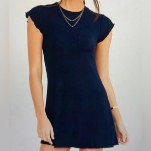 BDG Navy Blue‎ T-shirt Dress Size XS